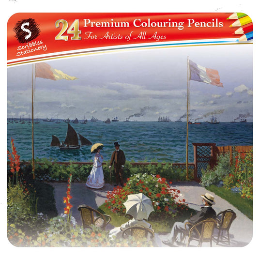 24 Premium Colouring Pencils