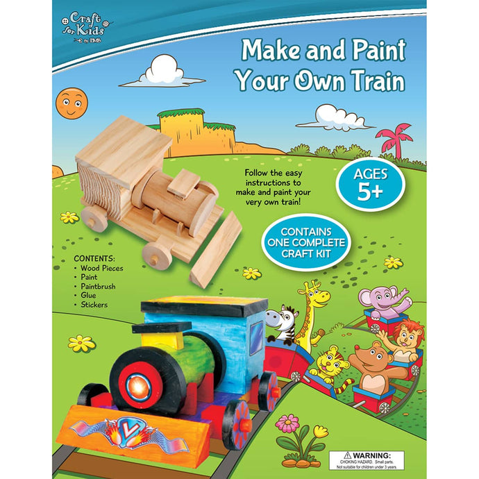 Make And Paint Your Own Train