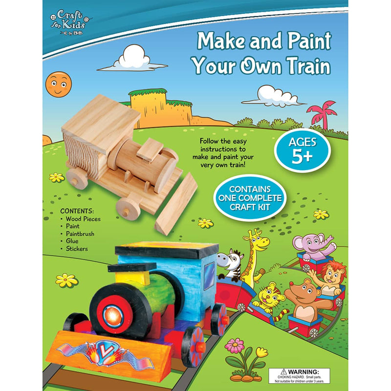 Load image into Gallery viewer, Make And Paint Your Own Train
