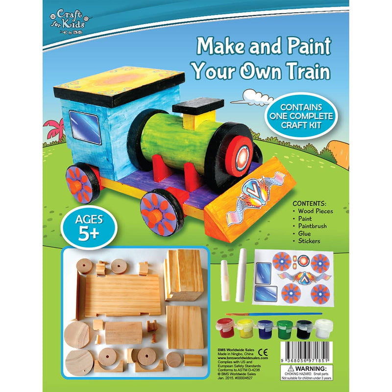 Make And Paint Your Own Train BMS Brands