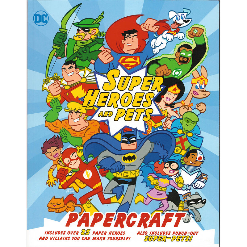 Load image into Gallery viewer, DC Super Heroes and Pets Papercraft
