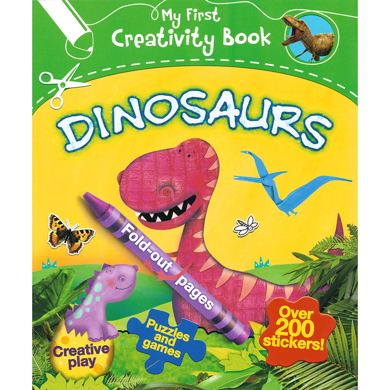 Load image into Gallery viewer, My First Creativity Book - Dinosaurs
