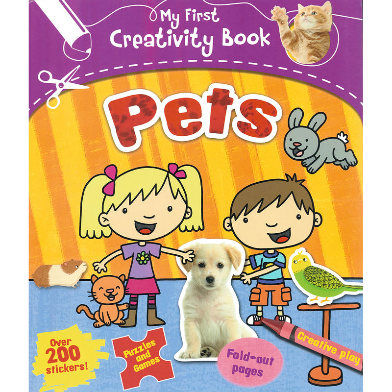 Load image into Gallery viewer, My First Creativity Book - Pets
