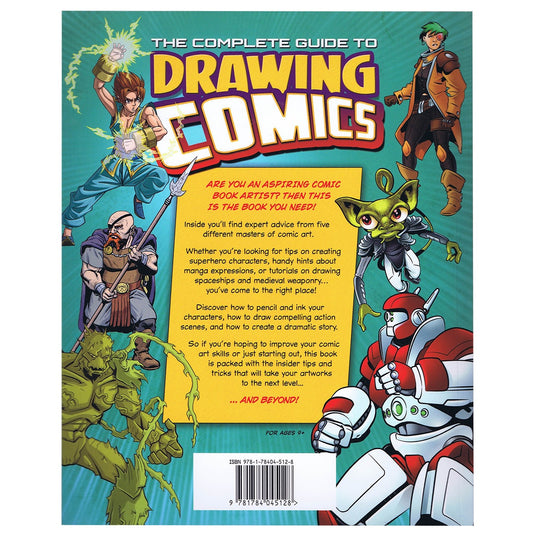 Comics Names Drawing The Complete Guide to Drawing Comics – BMS Brands