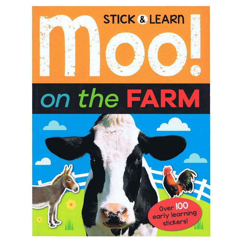 将图像加载到画廊查看器中，坚持并学习 Moo！在农场
