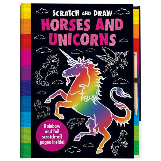 Scratch and Draw - Horses and Unicorns