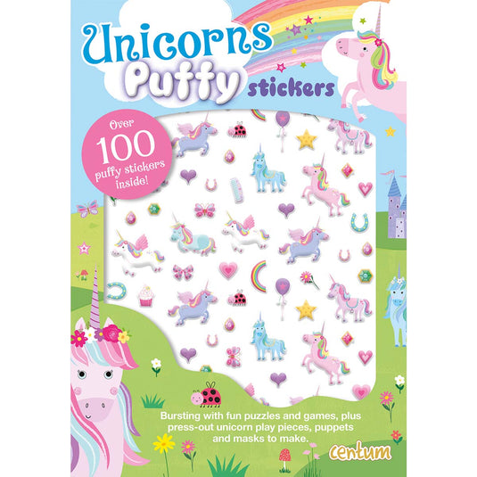 Puffy Stickers:  Unicorns Puffy