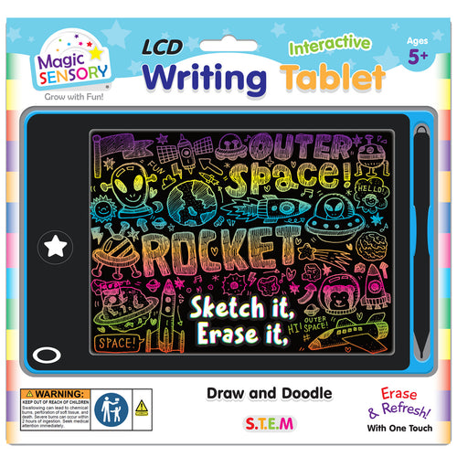 Interactive LCD Writing Tablet - Blue Star