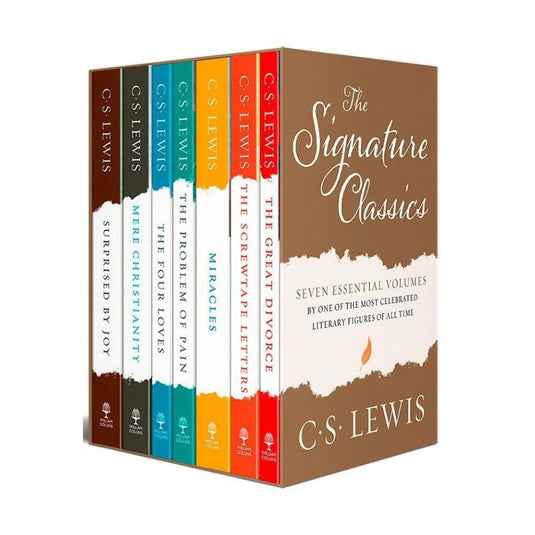 C.S. Lewis The Signature Classics seven-volume boxed book collection in slipcase